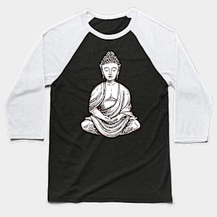 Statue of Buddha Baseball T-Shirt